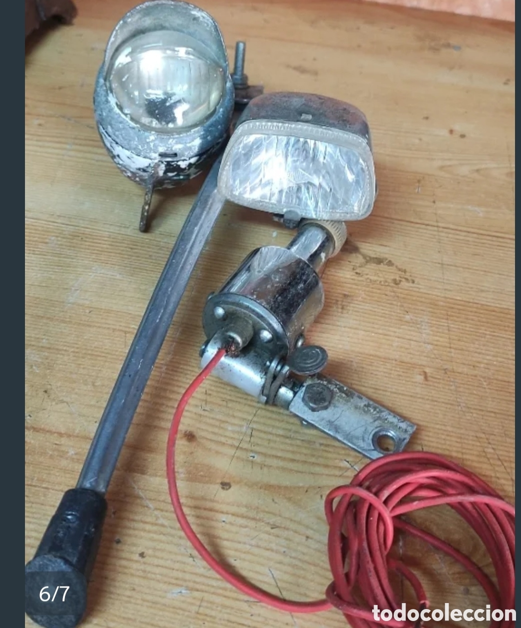 Coleccionismo deportivo: Piezas antiguas de bicicleta - Foto 6