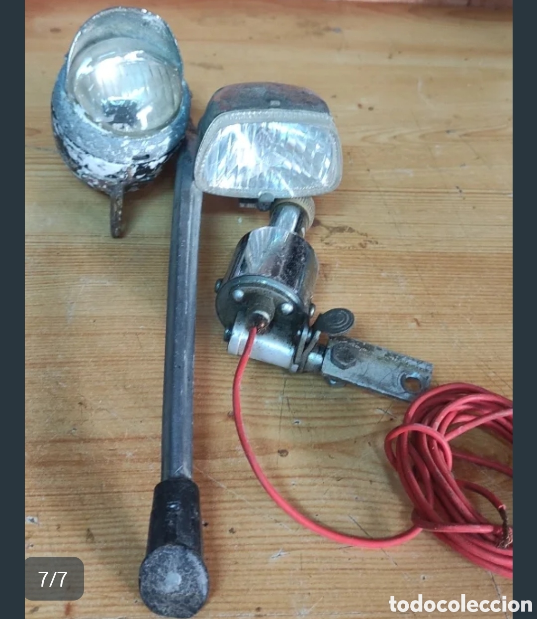 Coleccionismo deportivo: Piezas antiguas de bicicleta - Foto 7