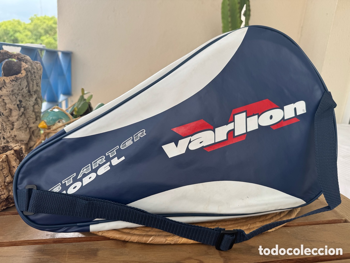 Coleccionismo deportivo: Funda de p&aacute;del Varlion Starter Model vintage
