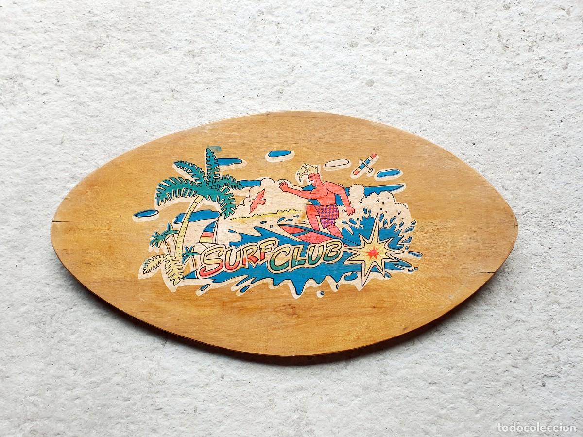Coleccionismo deportivo: Tabla de skimboard de los 80.