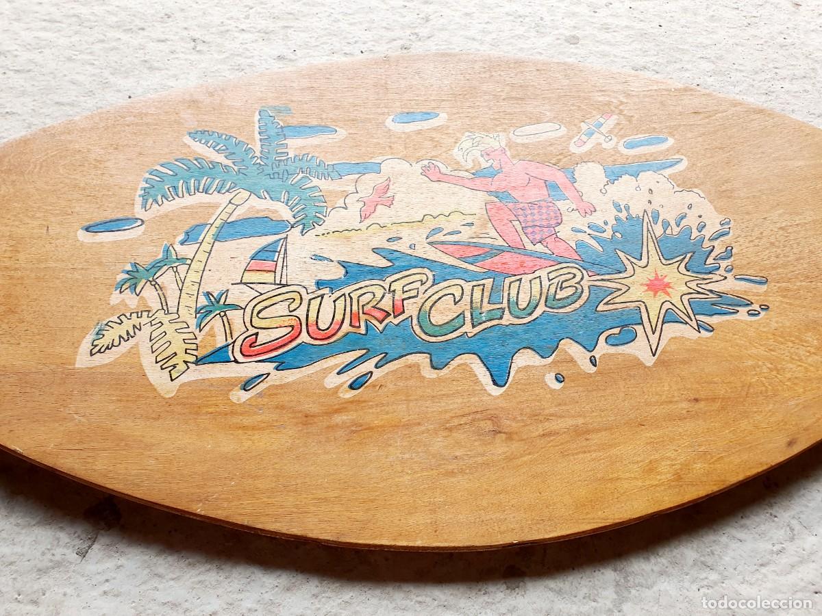 Coleccionismo deportivo: Tabla de skimboard de los 80. - Foto 4