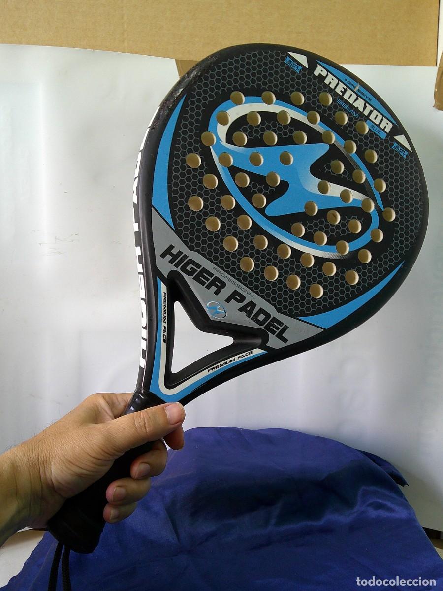 Coleccionismo deportivo: &iexcl;&iexcl;PALA DE PADEL.: &rdquo; HIGER PREDATOR&rdquo; Profesional. =PREMIUM FACE.= OCASION. !! C-33.