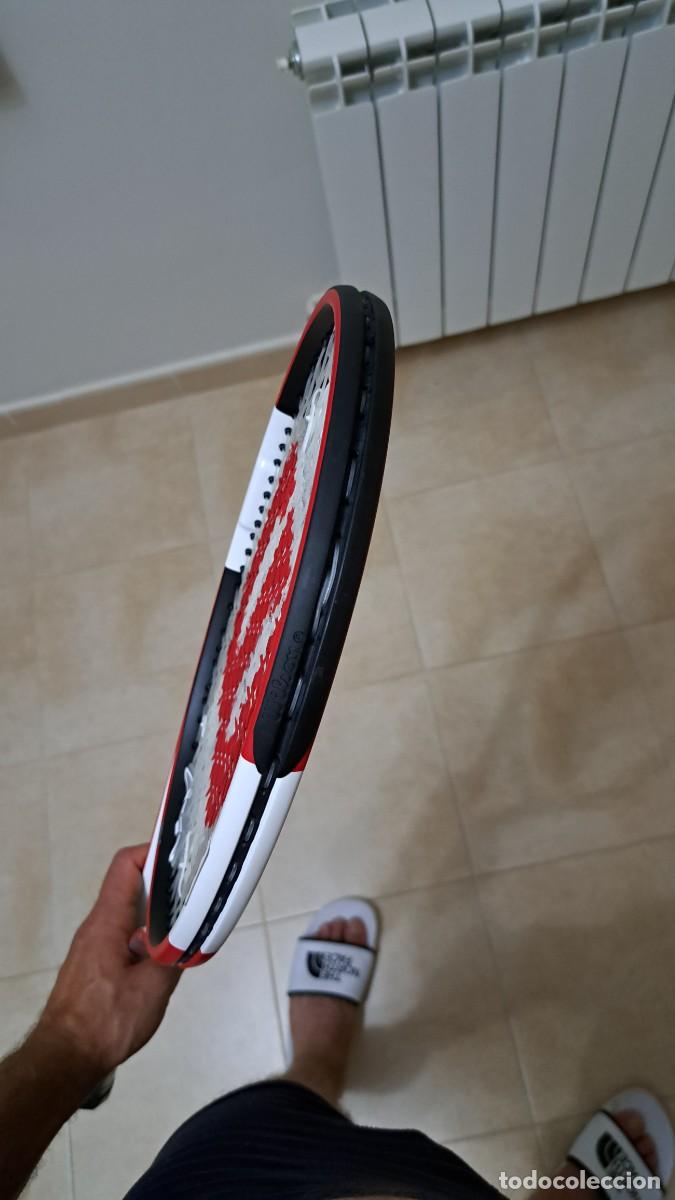 Coleccionismo deportivo: Raqueta Tenis Roger Federer Wilson Six One Ncode - Foto 9