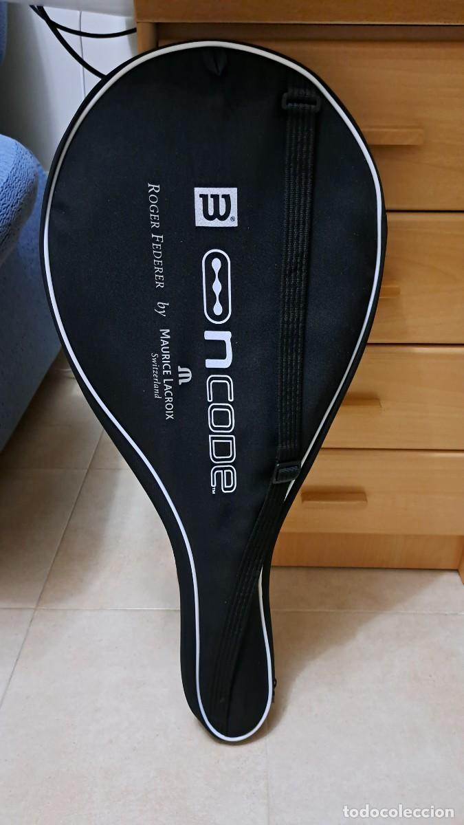 Coleccionismo deportivo: Raqueta Tenis Roger Federer Wilson Six One Ncode - Foto 15