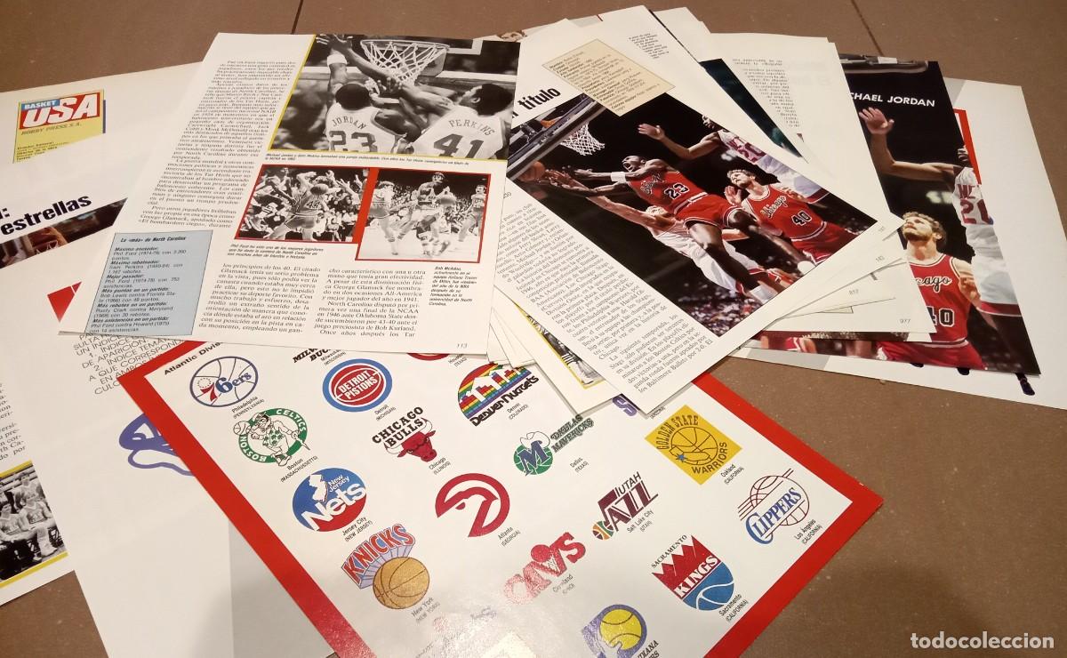 Coleccionismo deportivo: LIBRO ENCICLOPEDIA BALONCESTO NBA BASKET USA HOBBY PRESS 1986 MICHAEL JORDAN ROOKIE NCAA UNC 1984