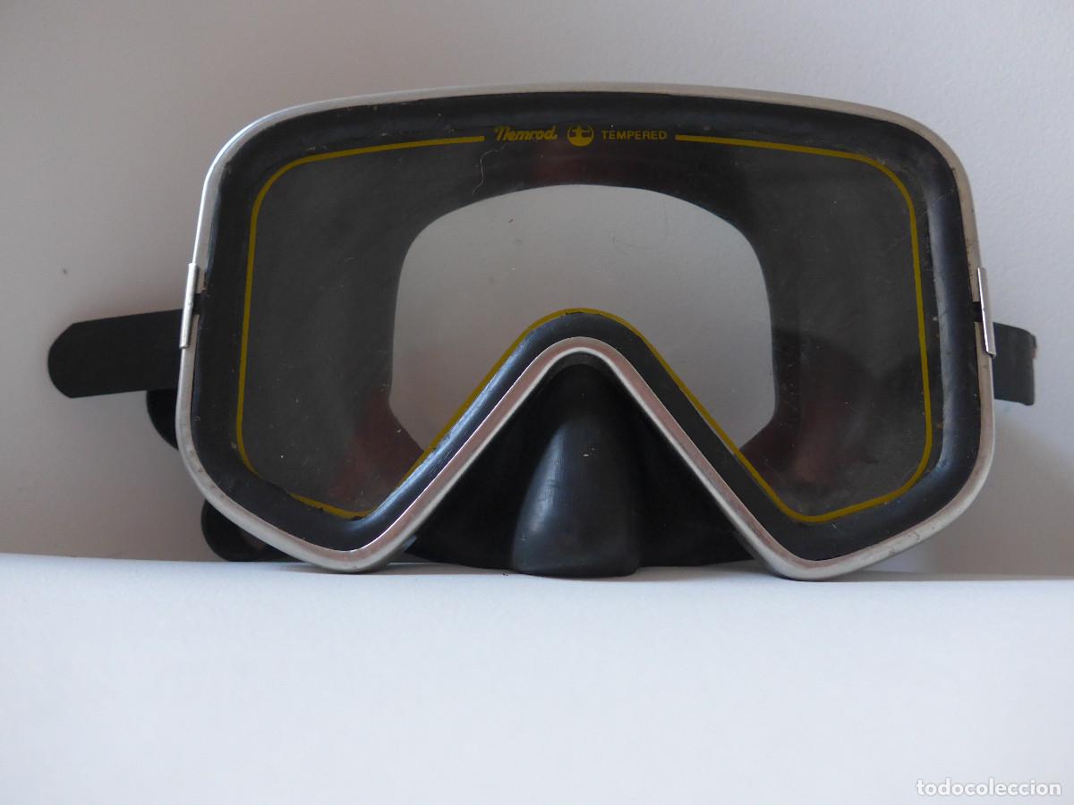 Coleccionismo deportivo: GAFAS DE BUCEO NEMROD TOLEDO - Foto 2