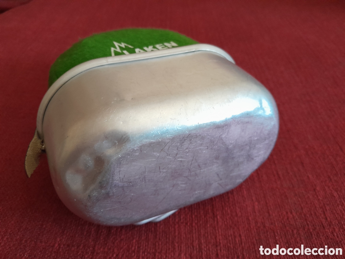 Coleccionismo deportivo: -Cantimplora LAKEN.Aluminio A&ntilde;os 80 - Foto 6