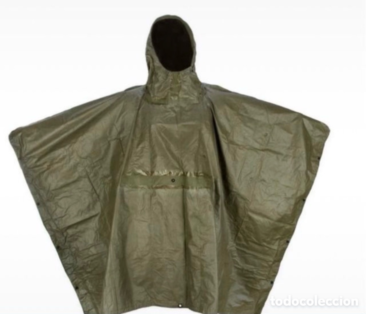 Collezionismo sportivo: Poncho de lluvia BW verde oliva talla &uacute;nica