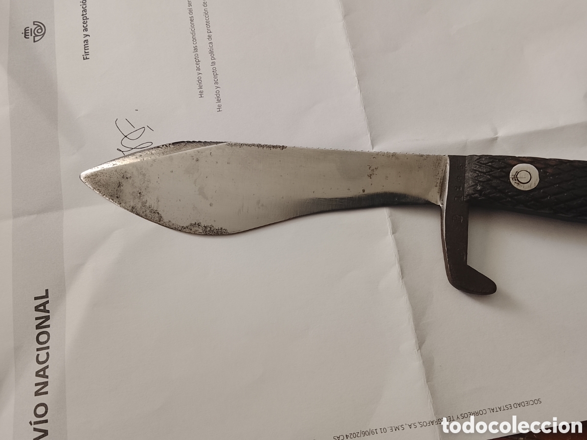 Coleccionismo deportivo: CUCHILLO ORIGINAL FNT COE - Foto 3
