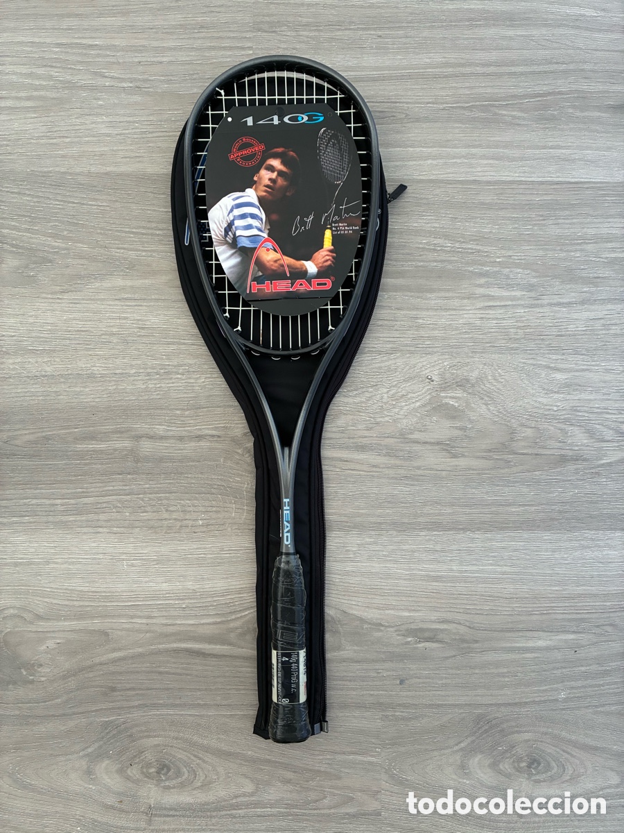 Coleccionismo deportivo: Raqueta Squash HEAD Ti. 140G 440 ProG w.c. Vintage - NUEVA PRECINTADA (Deadstock) + Funda