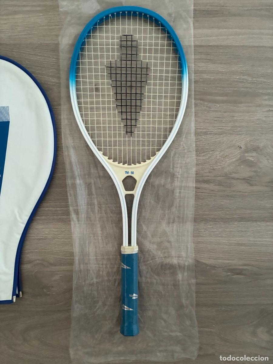 Coleccionismo deportivo: Raqueta Tenis / Squash COMUNDO'SA TM-50 (A&ntilde;os 90) - NUEVA DE TIENDA (Deadstock) con Funda