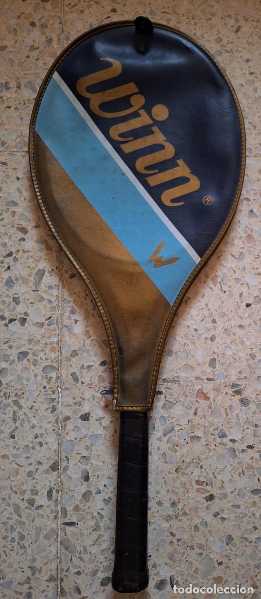 Collectionnisme sportif: RAQUETA ANTIGUA DE TENIS MARCA WINN - VINTAGE