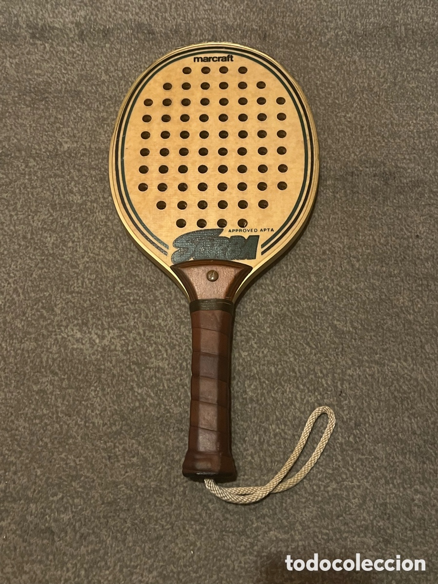 Collectionnisme sportif: Raqueta PADEL MARCRAFT USA. Sorba. A&ntilde;os 80. Madera. PADDLE