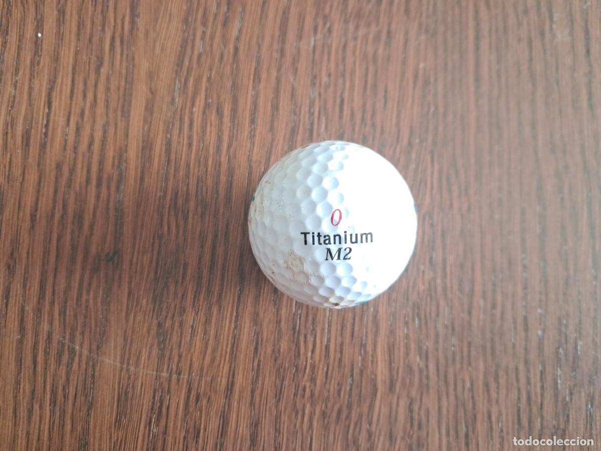 Coleccionismo deportivo: pelota de golf, titanium m2