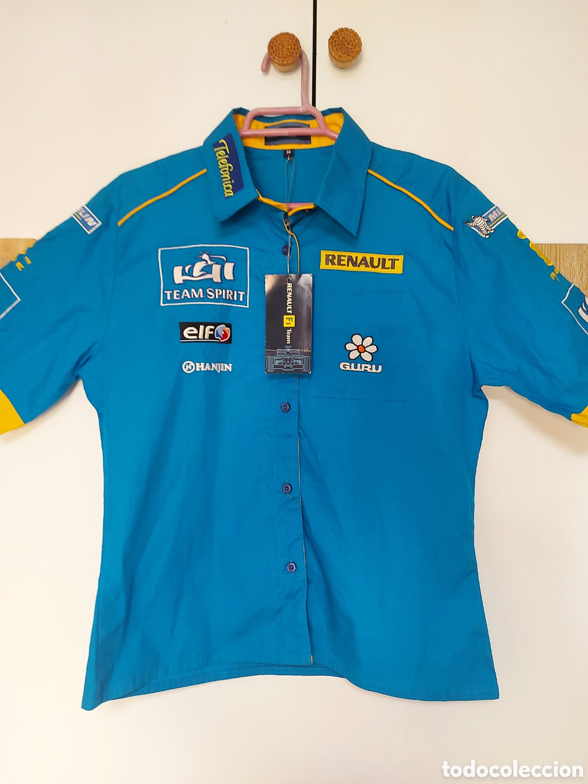 Coleccionismo deportivo: Camisa mujer vintage Renault F1 team 2005/6