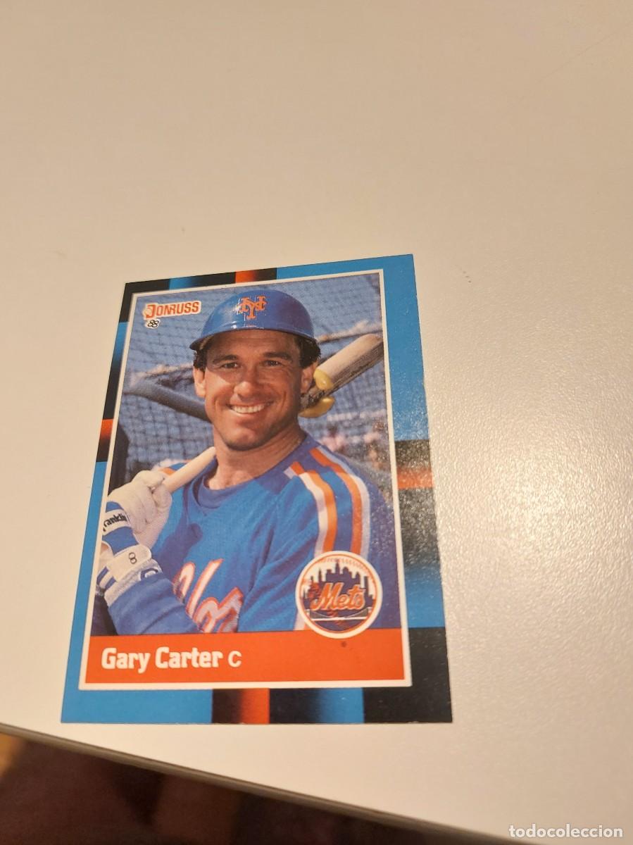Coleccionismo deportivo: 1989 carta DonRuss Topp Gary Carter New York Mets perfecto