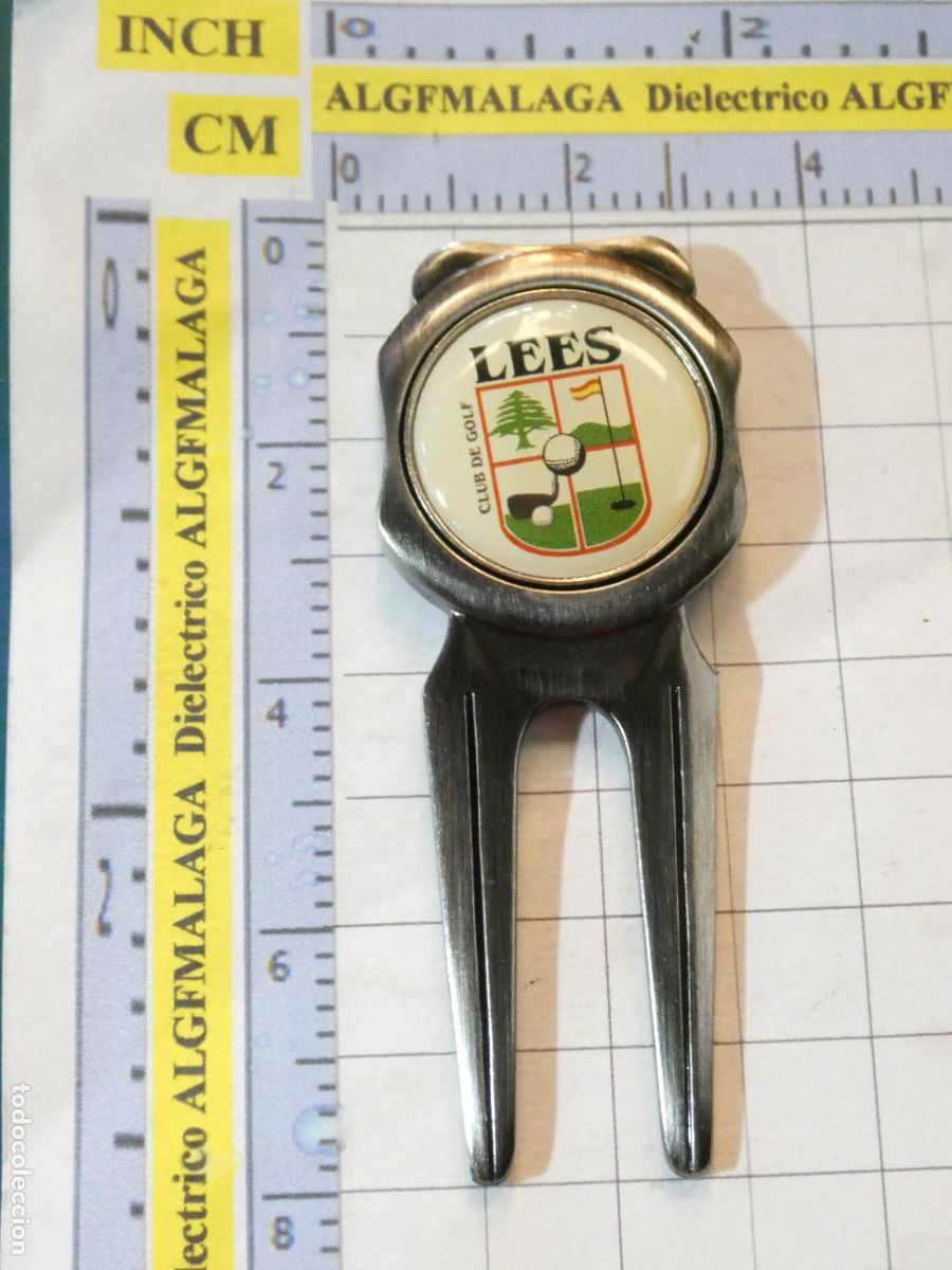 Coleccionismo deportivo: ARREGLAPIQUES CLUB DE GOLF LEES. M&Aacute;LAGA? REINO UNIDO?