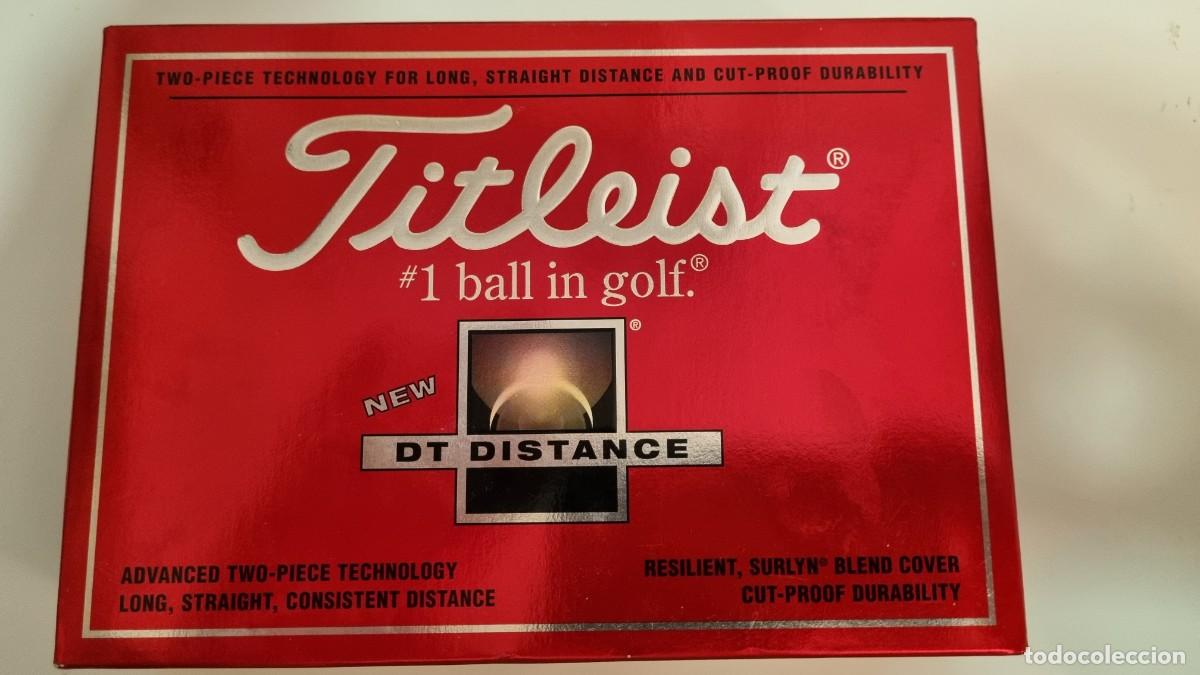 Coleccionismo deportivo: Titleist DT Distance Pelotas Golf. Nuevas. Caja sin abrir. 8 cajas disponibles