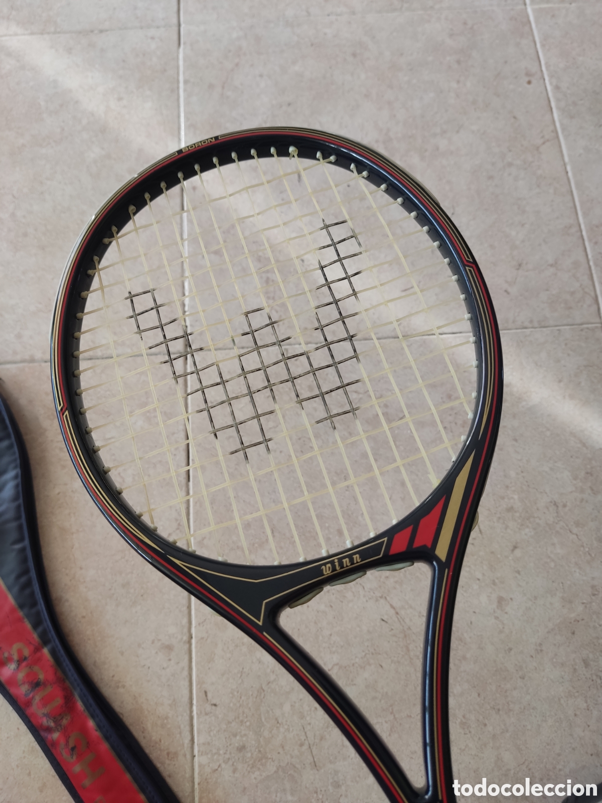 Coleccionismo deportivo: Raqueta squash Conqueror Full Size - Foto 2