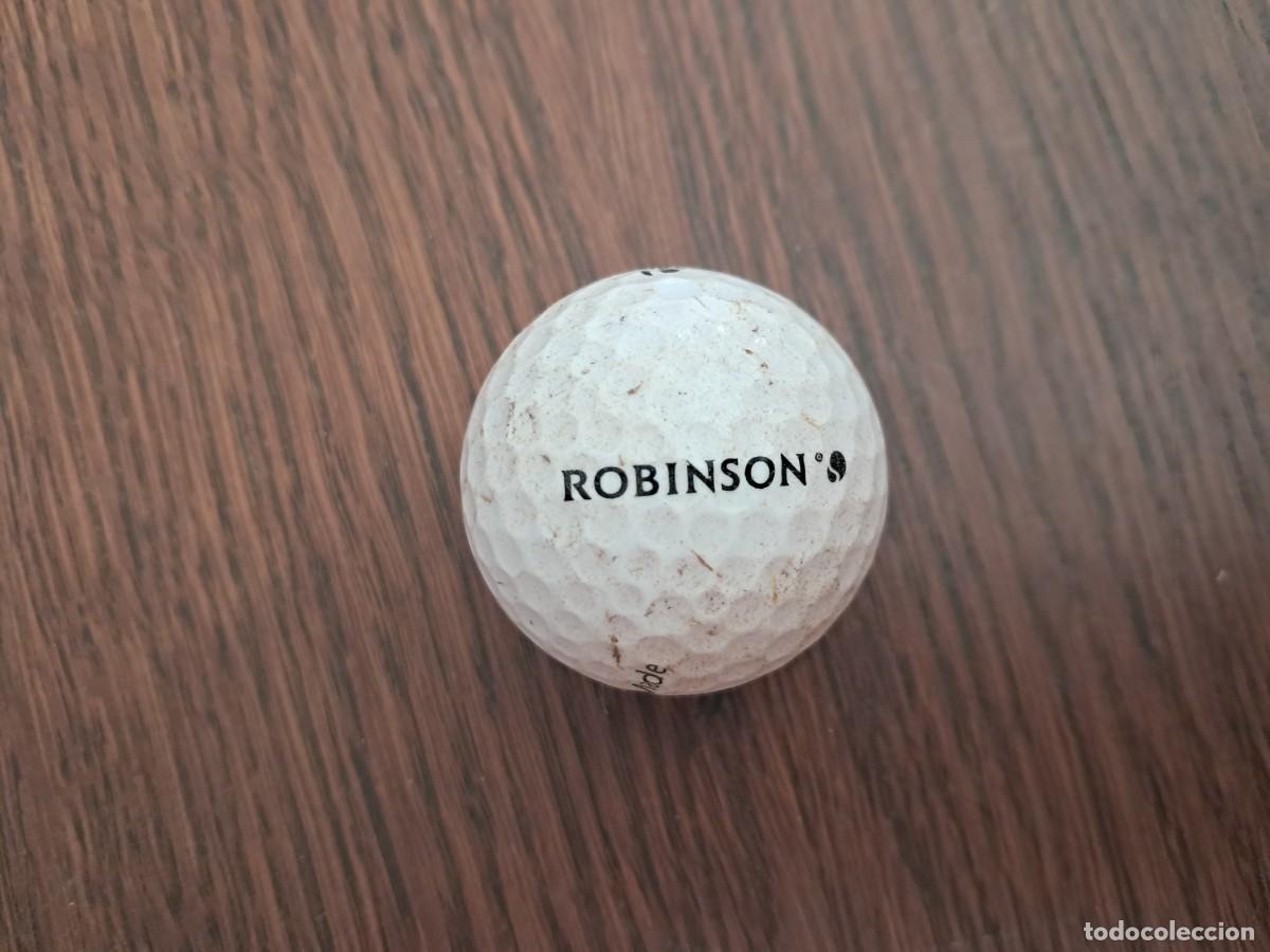 Coleccionismo deportivo: pelota de golf, intel, Robinson, taylor made 4