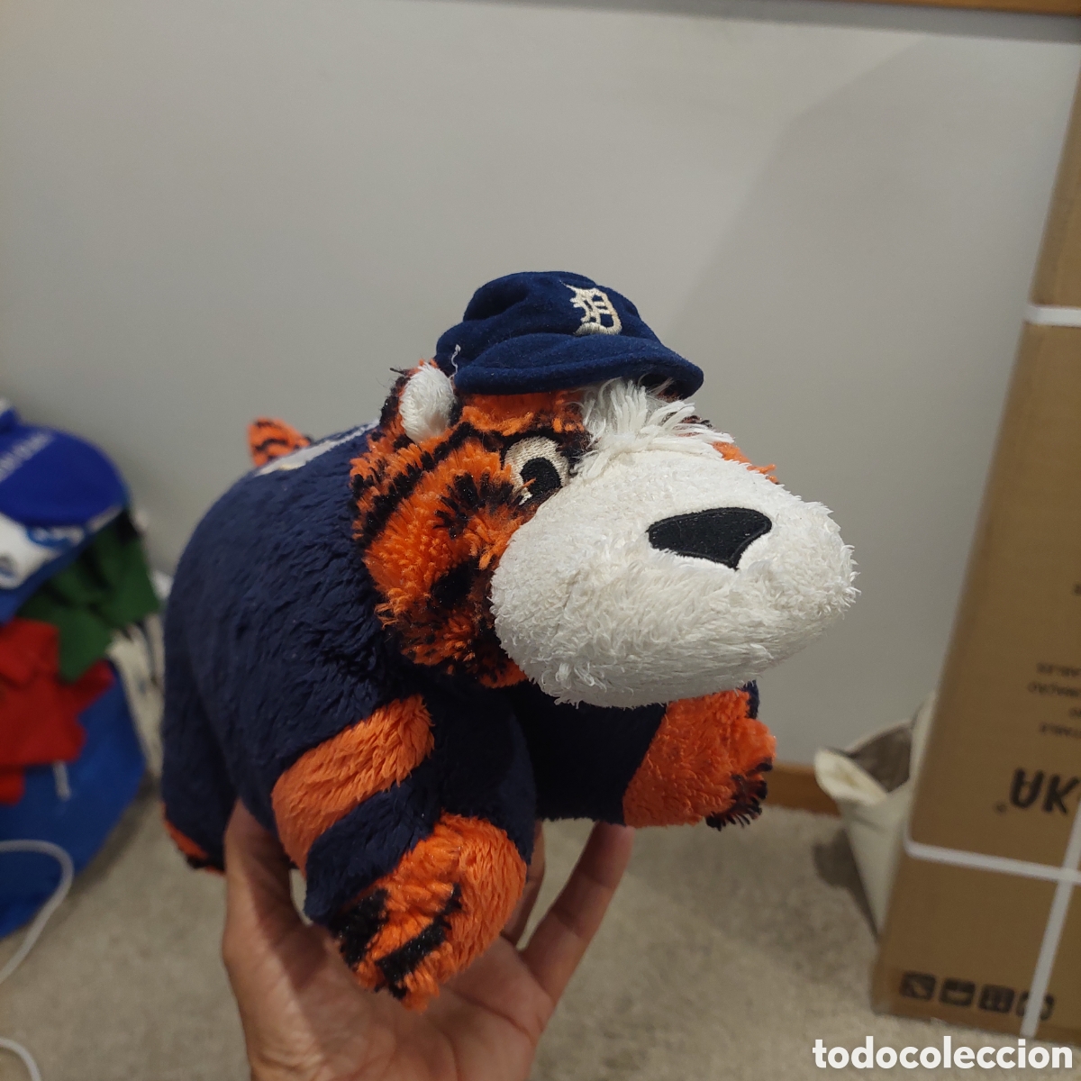 Coleccionismo deportivo: Pillow Pets MLB 2008 Detroi