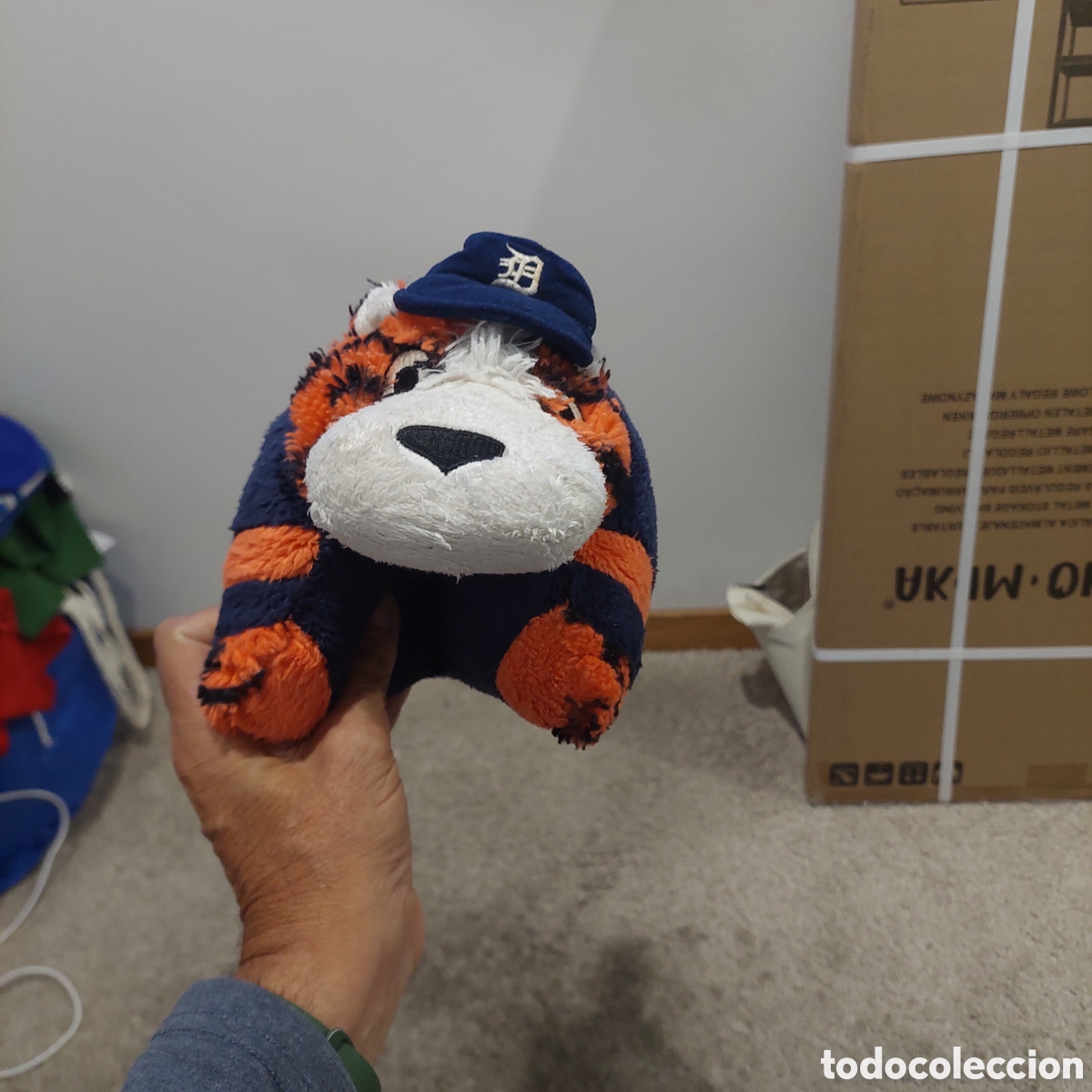 Coleccionismo deportivo: Pillow Pets MLB 2008 Detroi - Foto 3
