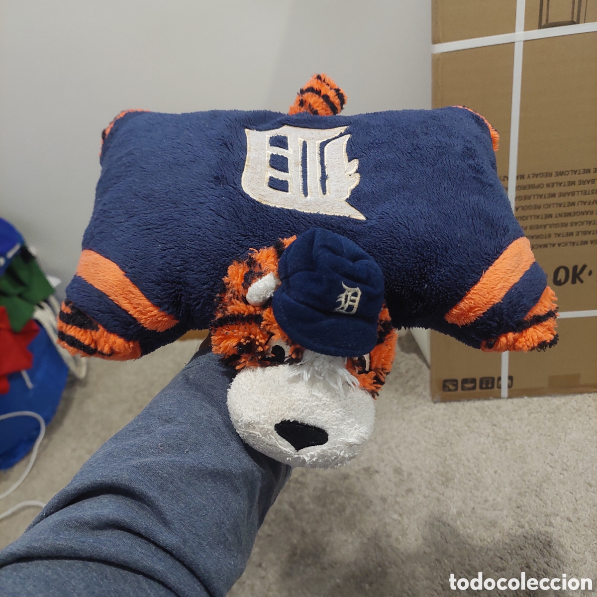 Coleccionismo deportivo: Pillow Pets MLB 2008 Detroi - Foto 5