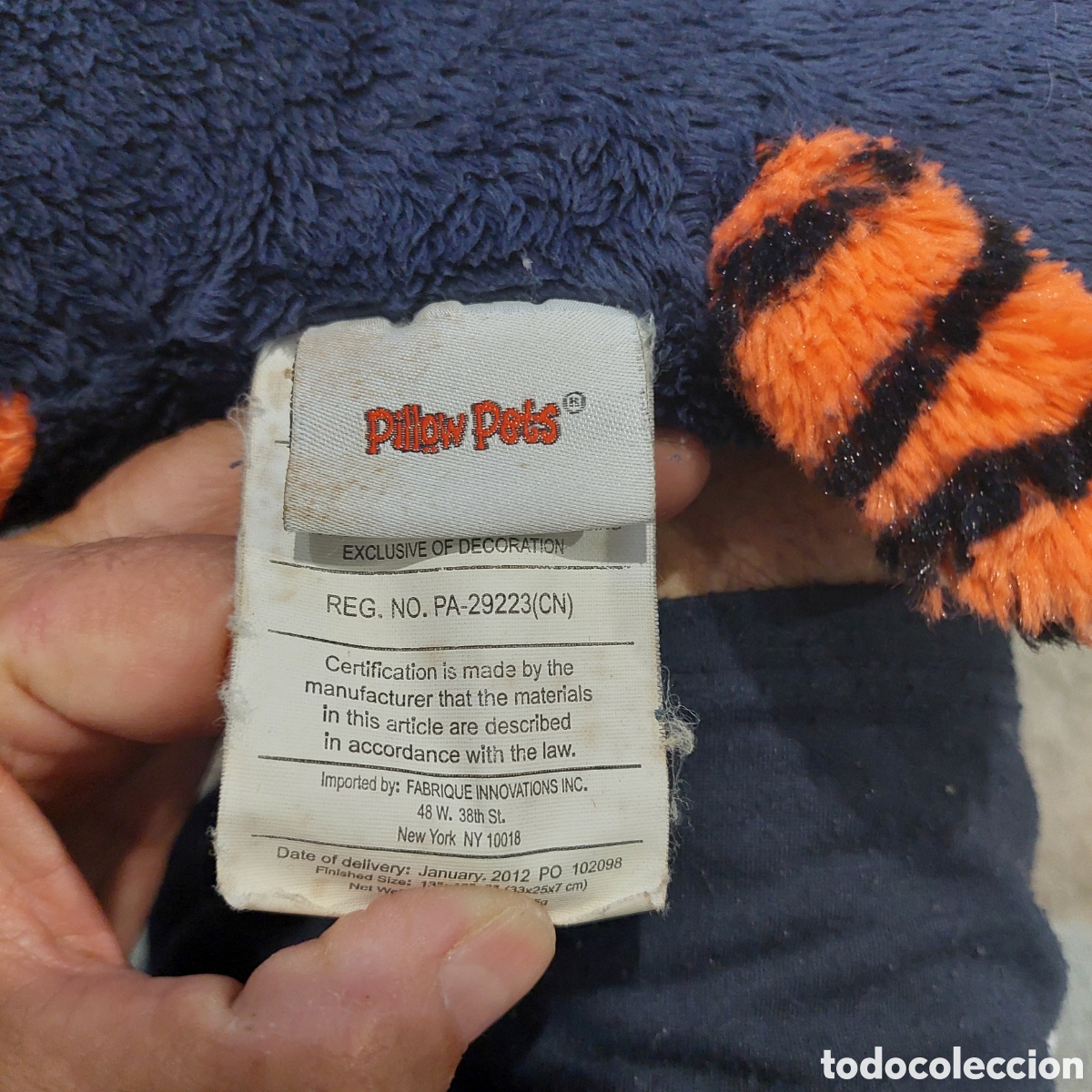 Coleccionismo deportivo: Pillow Pets MLB 2008 Detroi - Foto 8