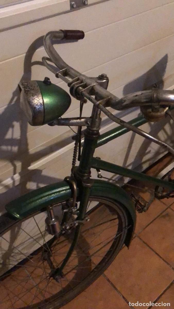Coleccionismo deportivo: Bicicleta Gimson, clasica varillas,caballero, correcta, funcionando, clasica coleccion completa