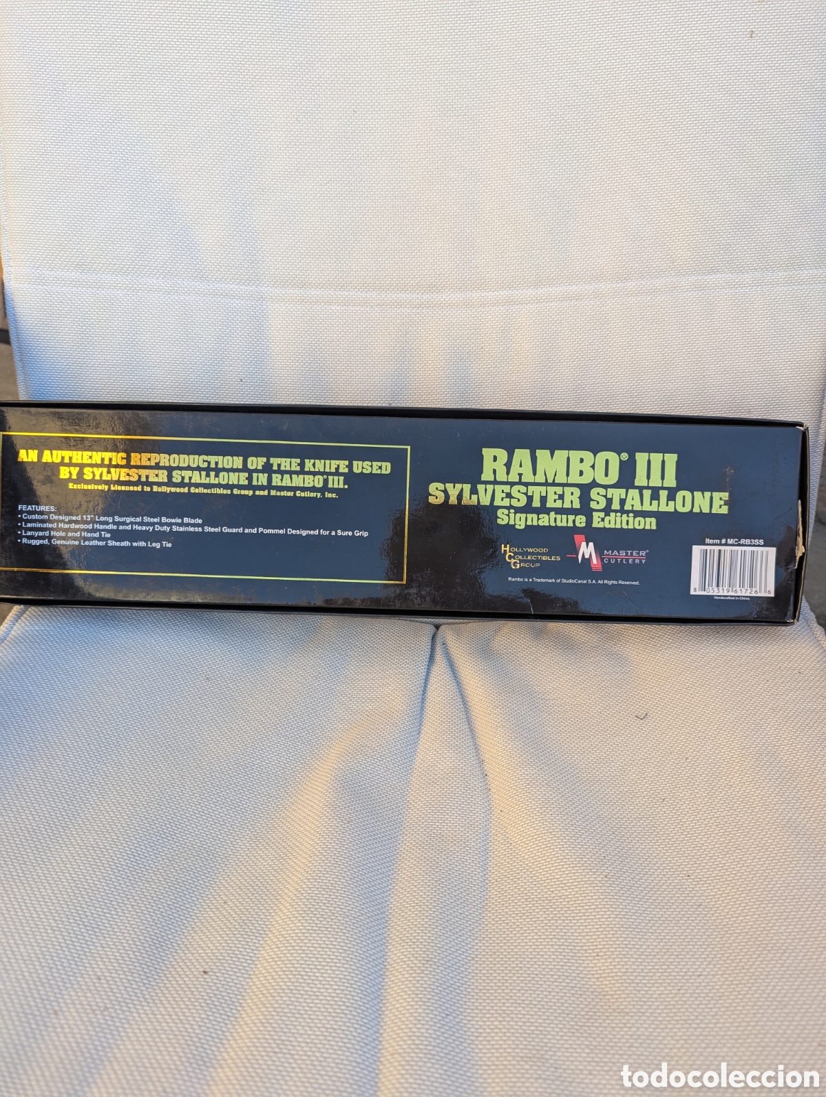 Coleccionismo deportivo: Cuchillo Rambo 3.nuevo. - Foto 3