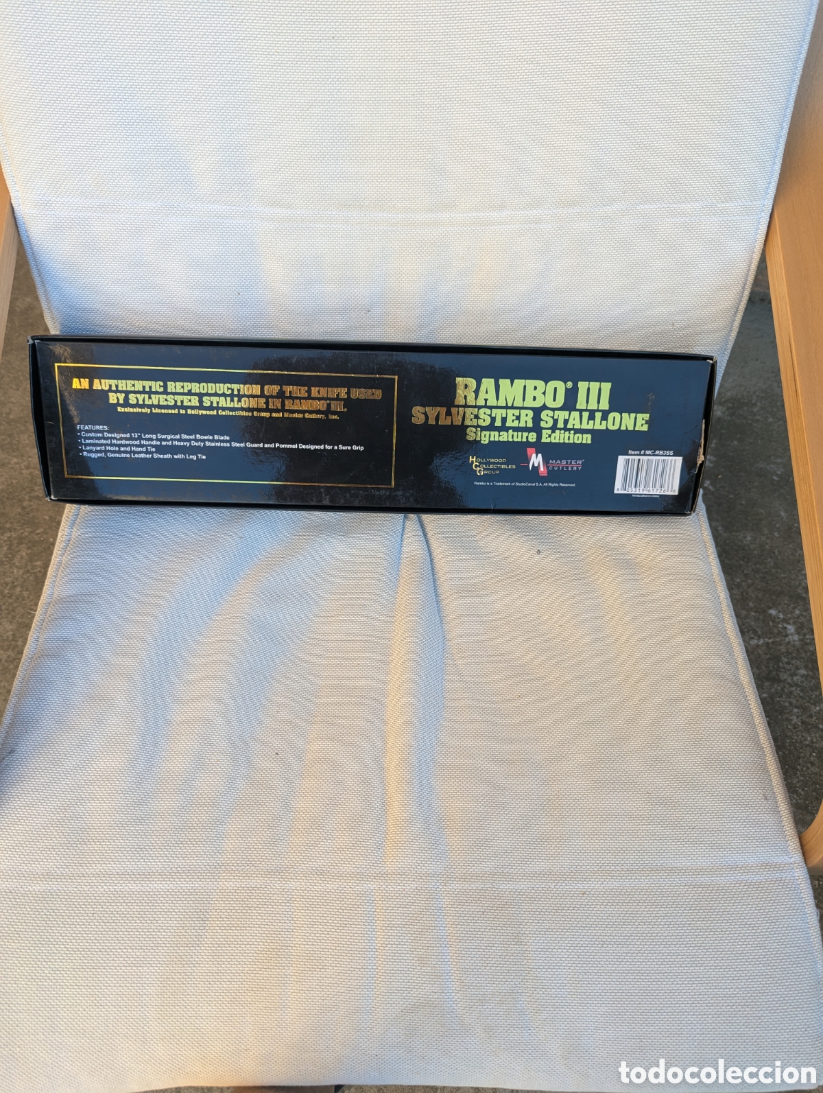 Coleccionismo deportivo: Cuchillo Rambo 3.nuevo. - Foto 5