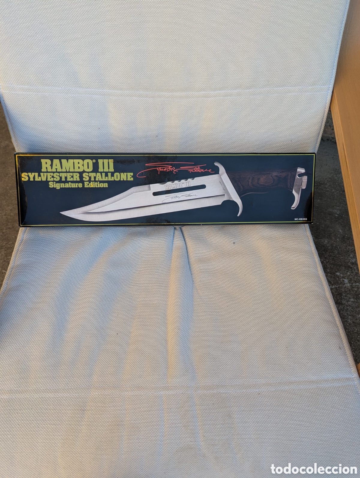 Coleccionismo deportivo: Cuchillo Rambo 3.nuevo. - Foto 6