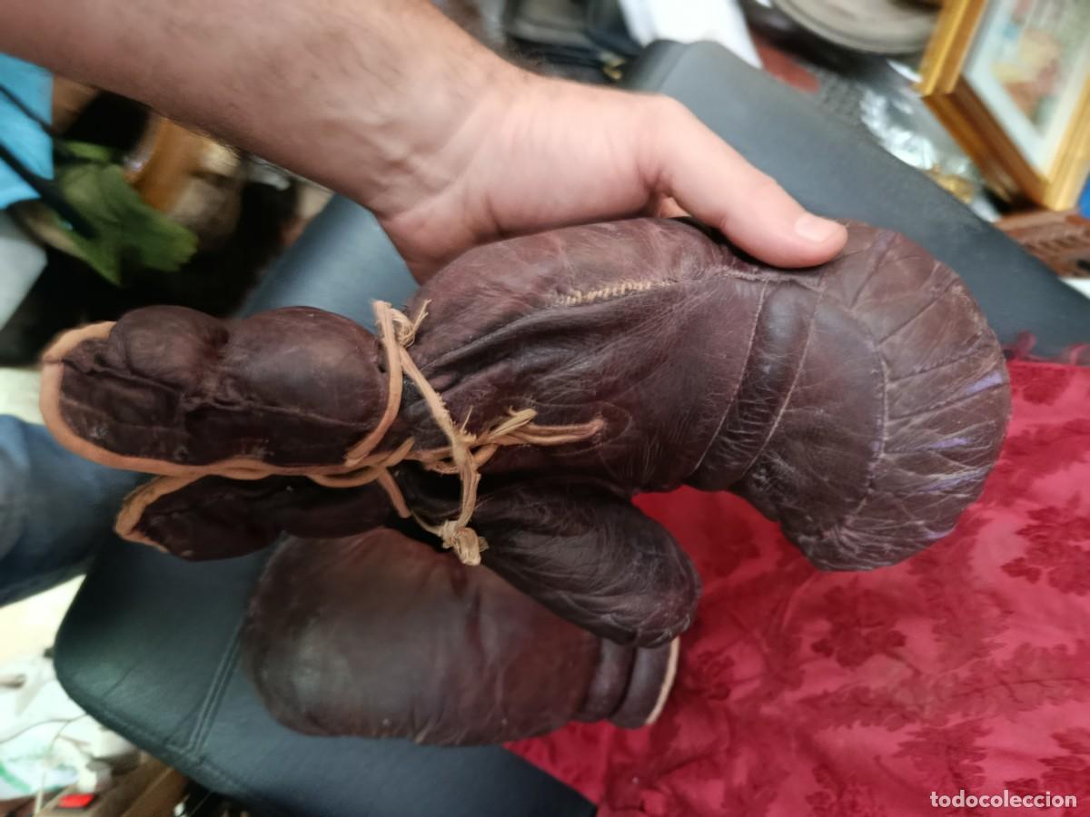 Coleccionismo deportivo: Guantes de boxeo antiguos - Foto 5
