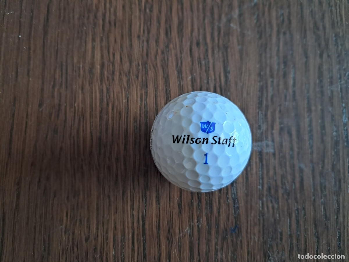 Coleccionismo deportivo: pelota de golf, Wilson staff 1, pure shape llona.