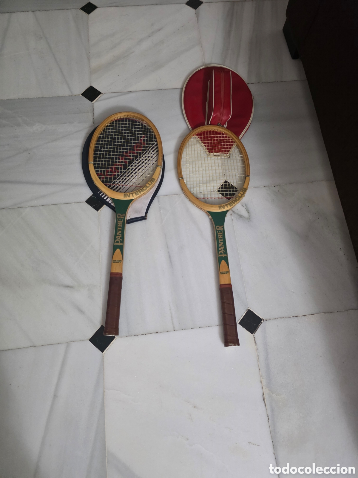 Coleccionismo deportivo: Raquetas de tenis Panther Interclub