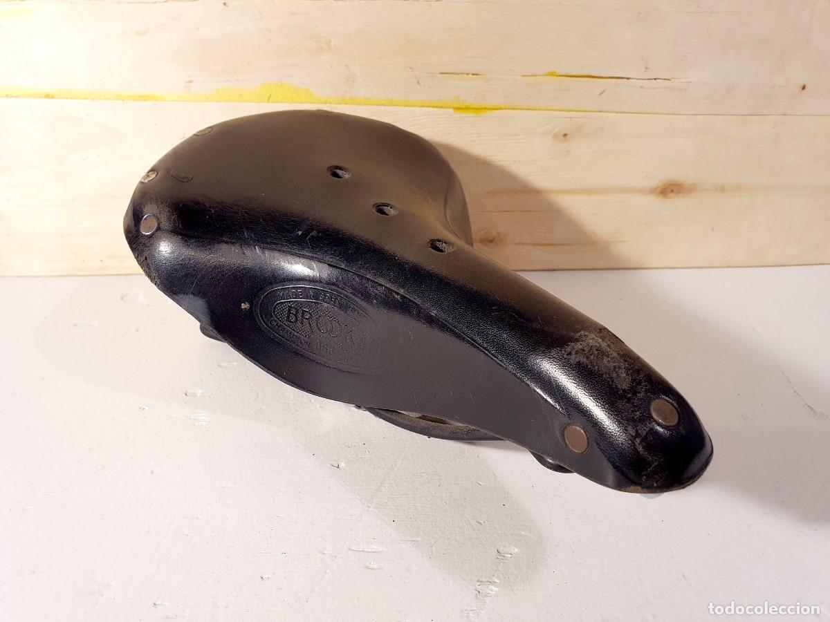 Coleccionismo deportivo: Sill&iacute;n original Brooks B66. - Foto 2