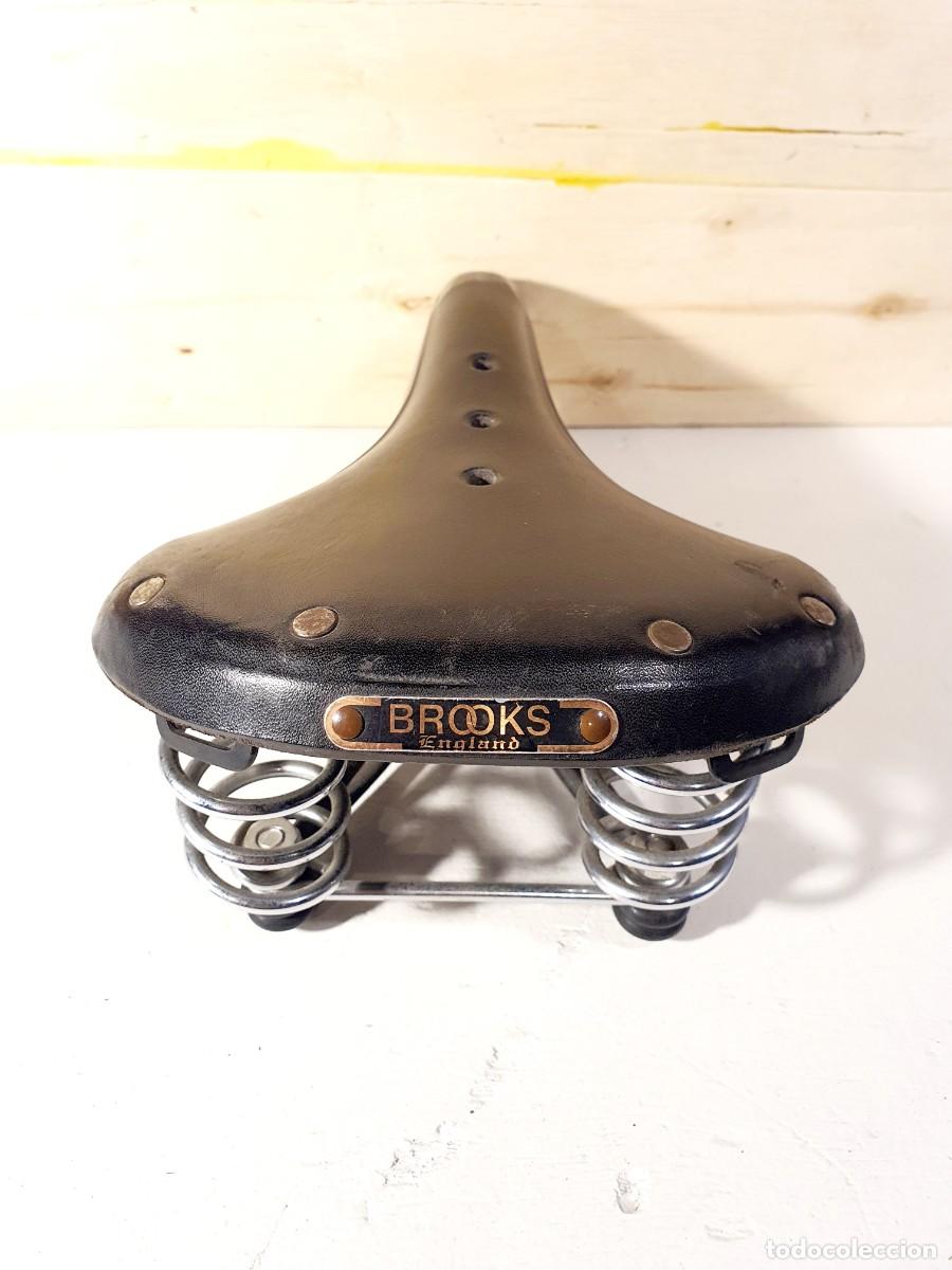 Coleccionismo deportivo: Sill&iacute;n original Brooks B66. - Foto 4