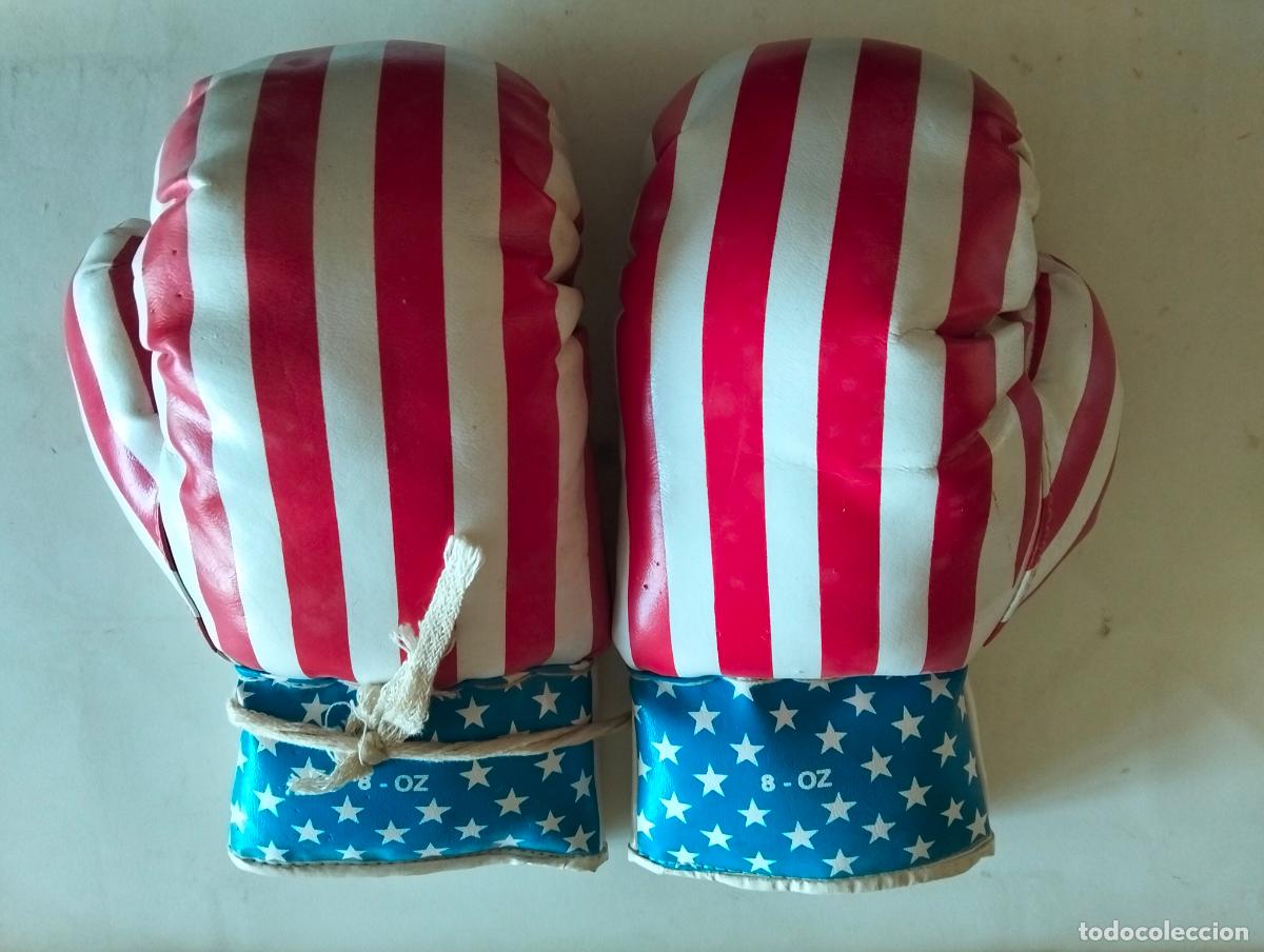 Collectionnisme sportif: PAREJA GUANTES DE BOXEO, PARA NI&Ntilde;OS, BANDERA AMERICANA