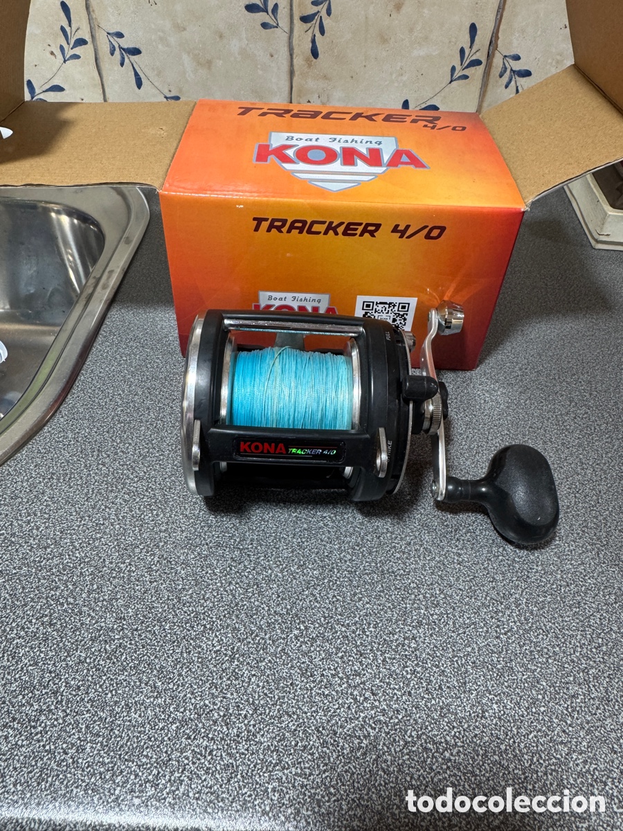 Sports collectibles: CARRETE PESCA CURRICAN CONA 4/0