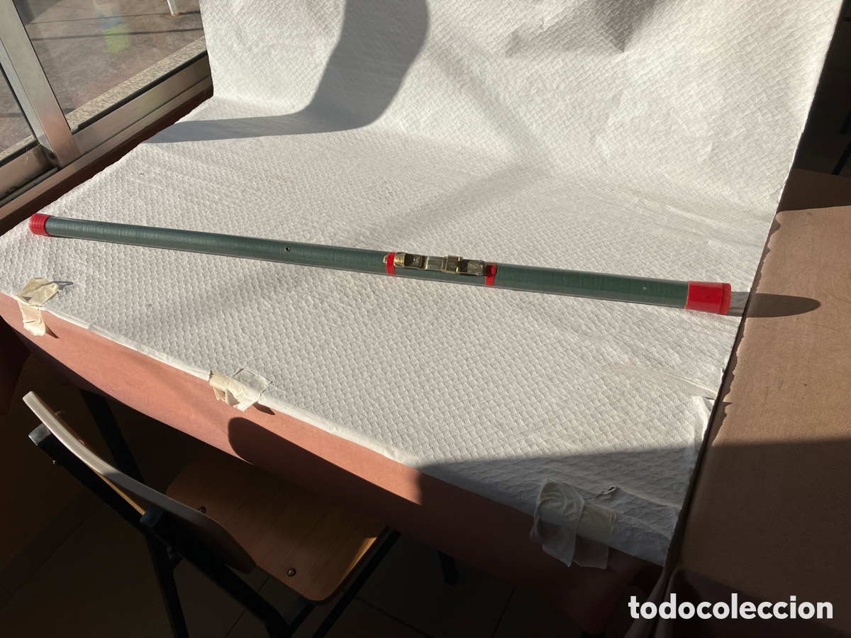Coleccionismo deportivo: Antigua ca&ntilde;a pesca hilo interior LERC nunca usada