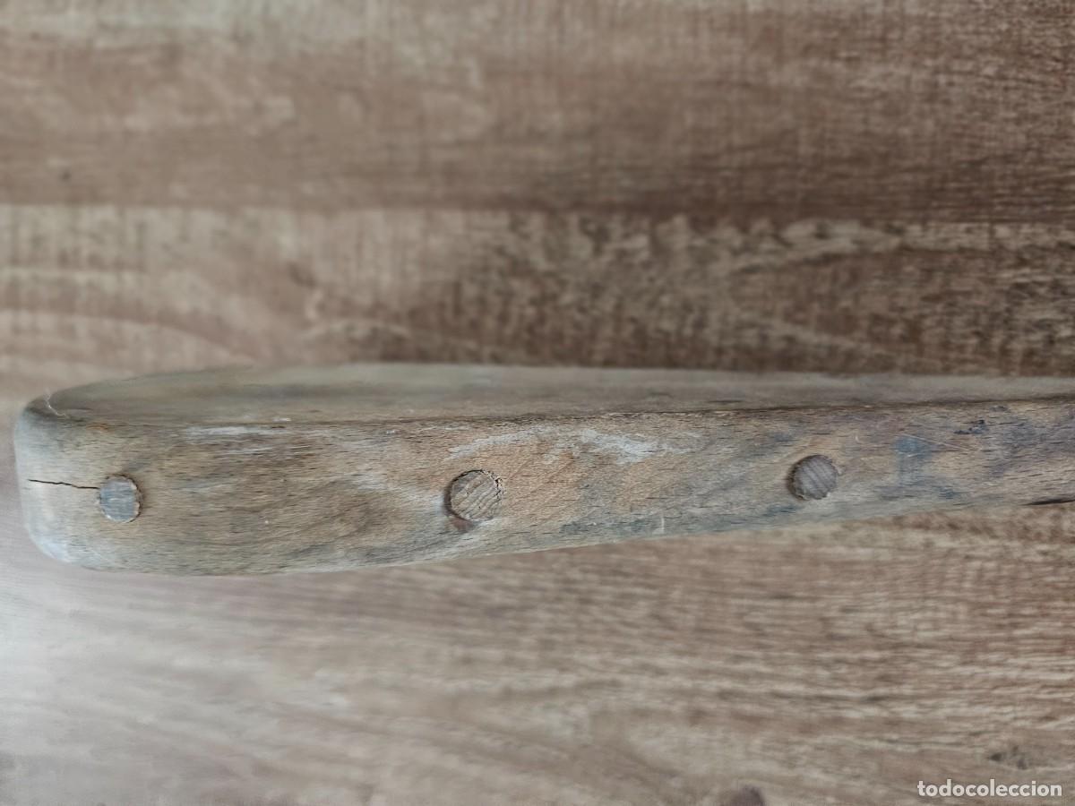 Coleccionismo deportivo: PALA FRONTON PELOTA VASCA de Madera - Foto 4