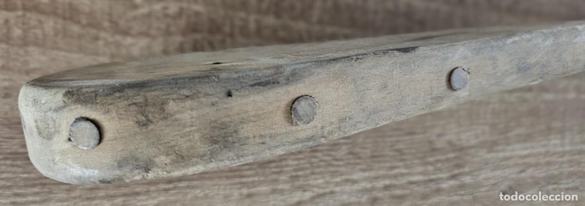 Coleccionismo deportivo: PALA FRONTON PELOTA VASCA de Madera - Foto 6