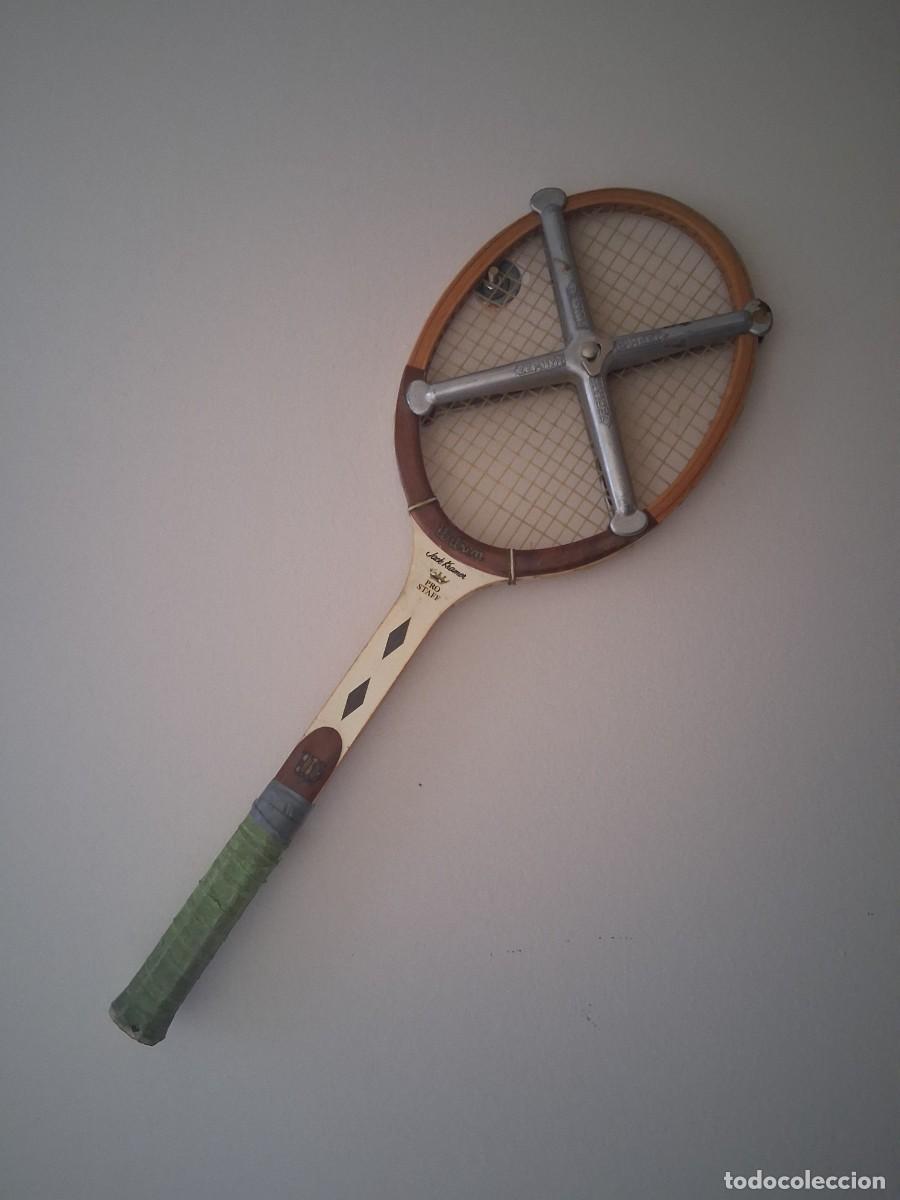 Coleccionismo deportivo: Raqueta Tenis Wilson Jack Kramer Madera con tensor Zephyr