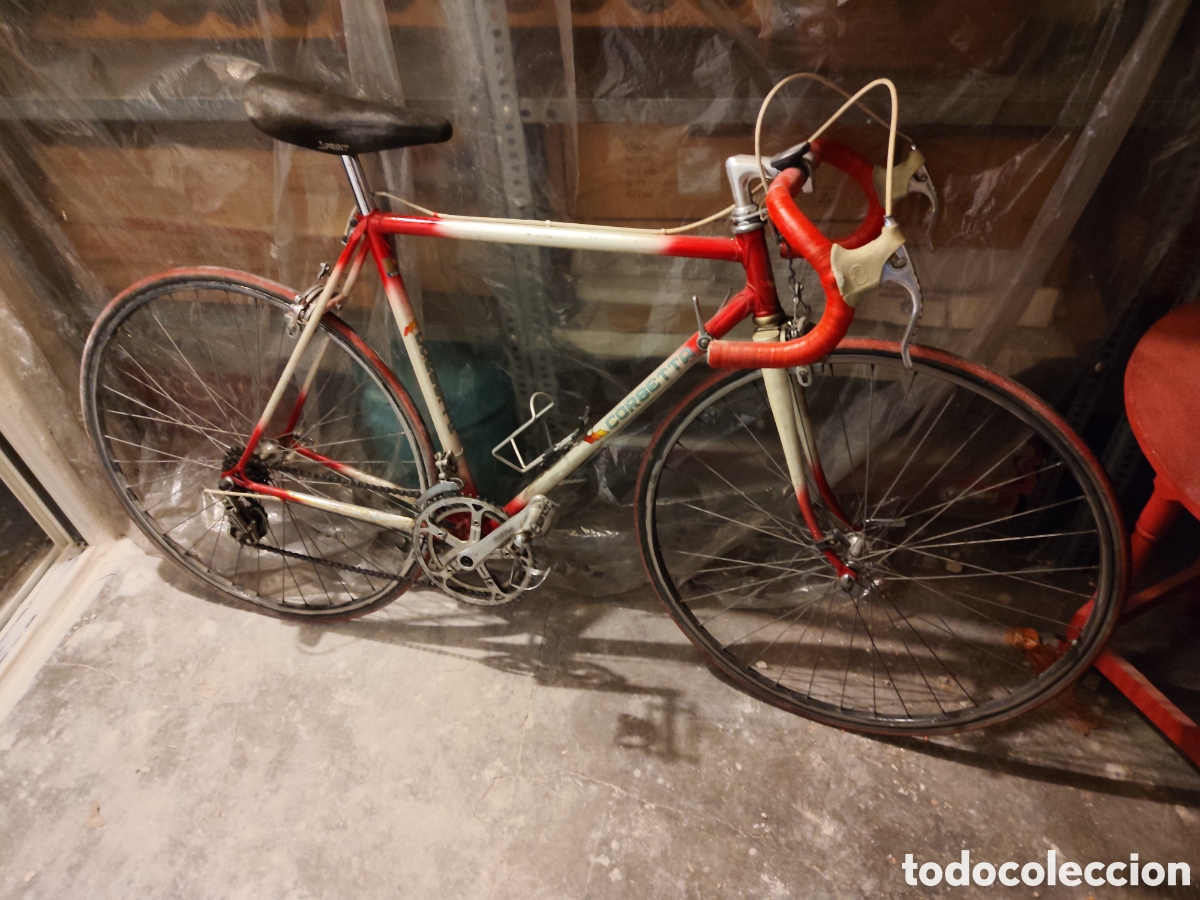 Coleccionismo deportivo: Bicicleta cl&aacute;sica corbetta a&ntilde;os 80 a reparar