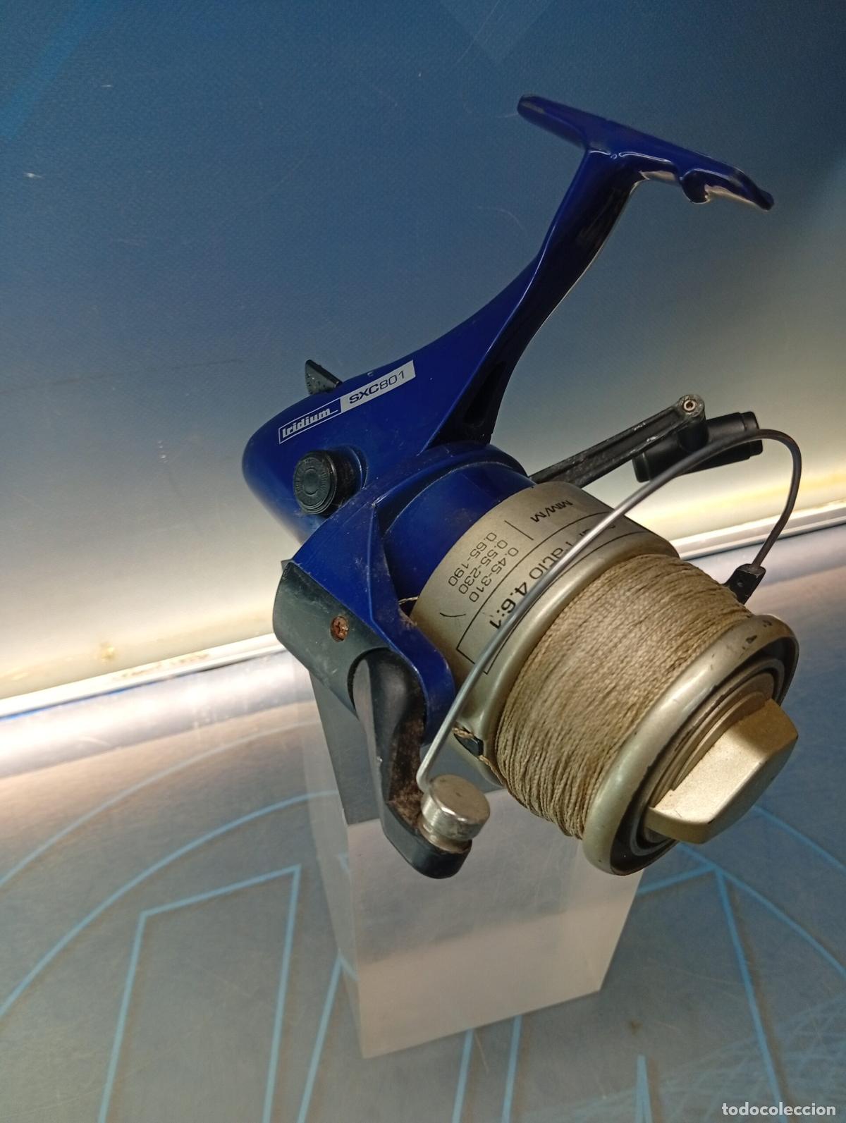 Coleccionismo deportivo: Carrete De Pesca, Iridium SXC 801 - Foto 2