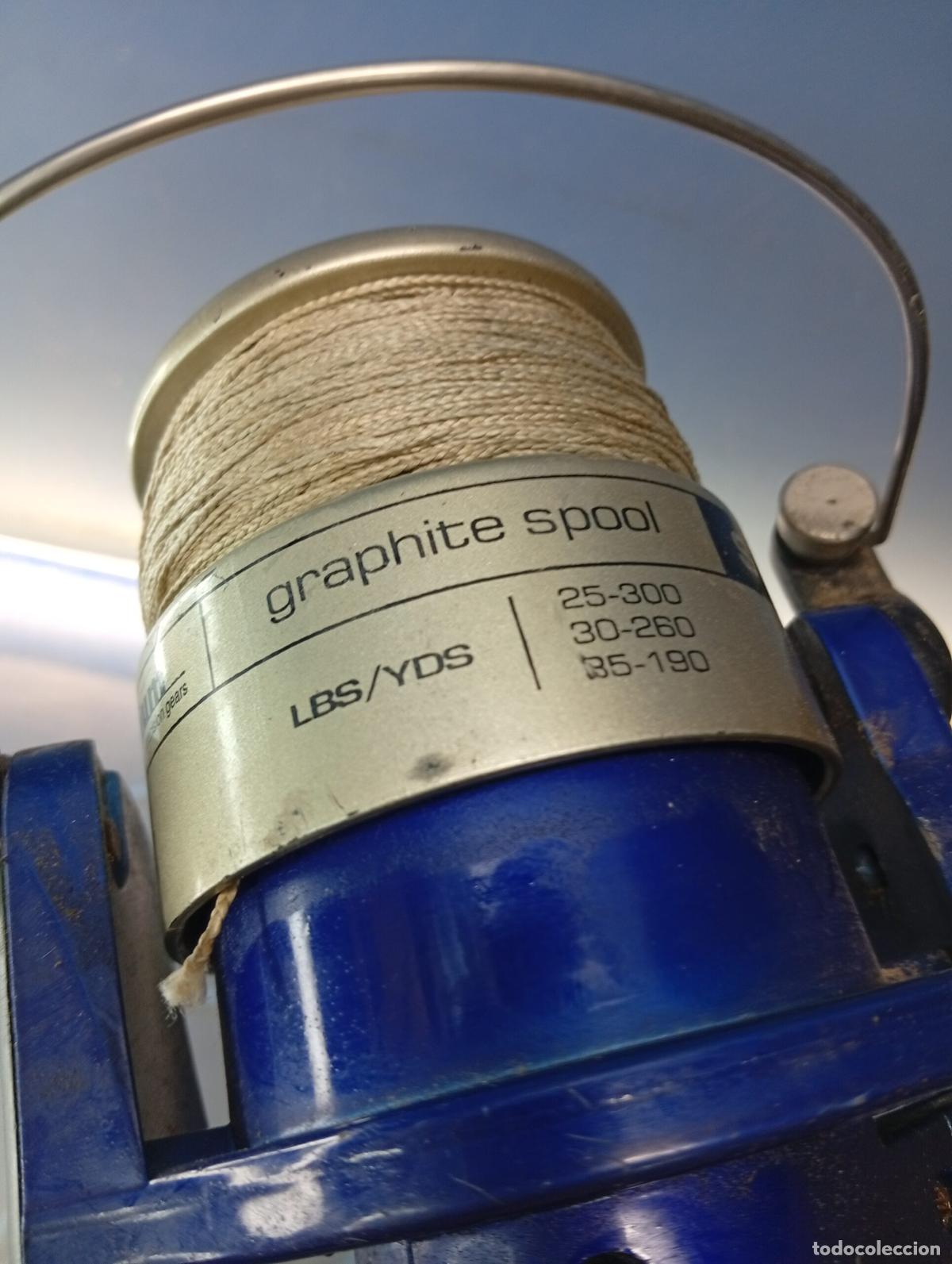 Coleccionismo deportivo: Carrete De Pesca, Iridium SXC 801 - Foto 4