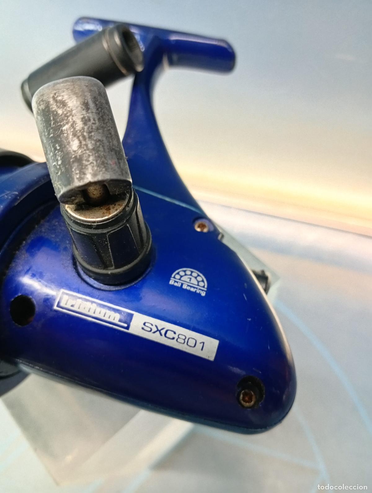 Coleccionismo deportivo: Carrete De Pesca, Iridium SXC 801 - Foto 5