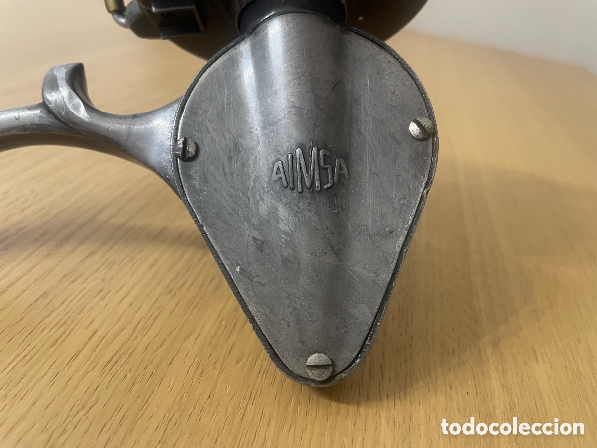 Coleccionismo deportivo: Carrete de pesca Aimsa Junior - Foto 2