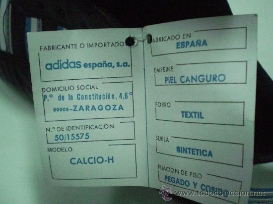 botas futbol adidas calcio-h años 90 sin estren - Comprar Material de Fútbol  Antiguo en todocoleccion - 27887417
