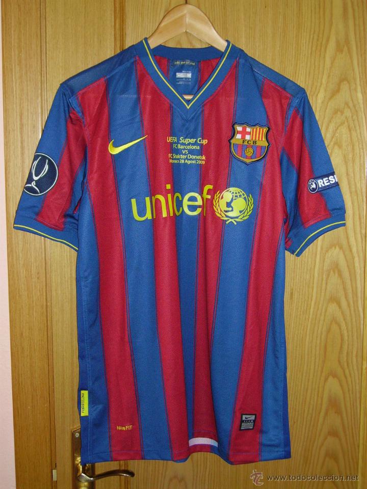 Camiseta Barcelona Campeon Uefa Supercup 2009 T Sold Through Direct Sale 45719471